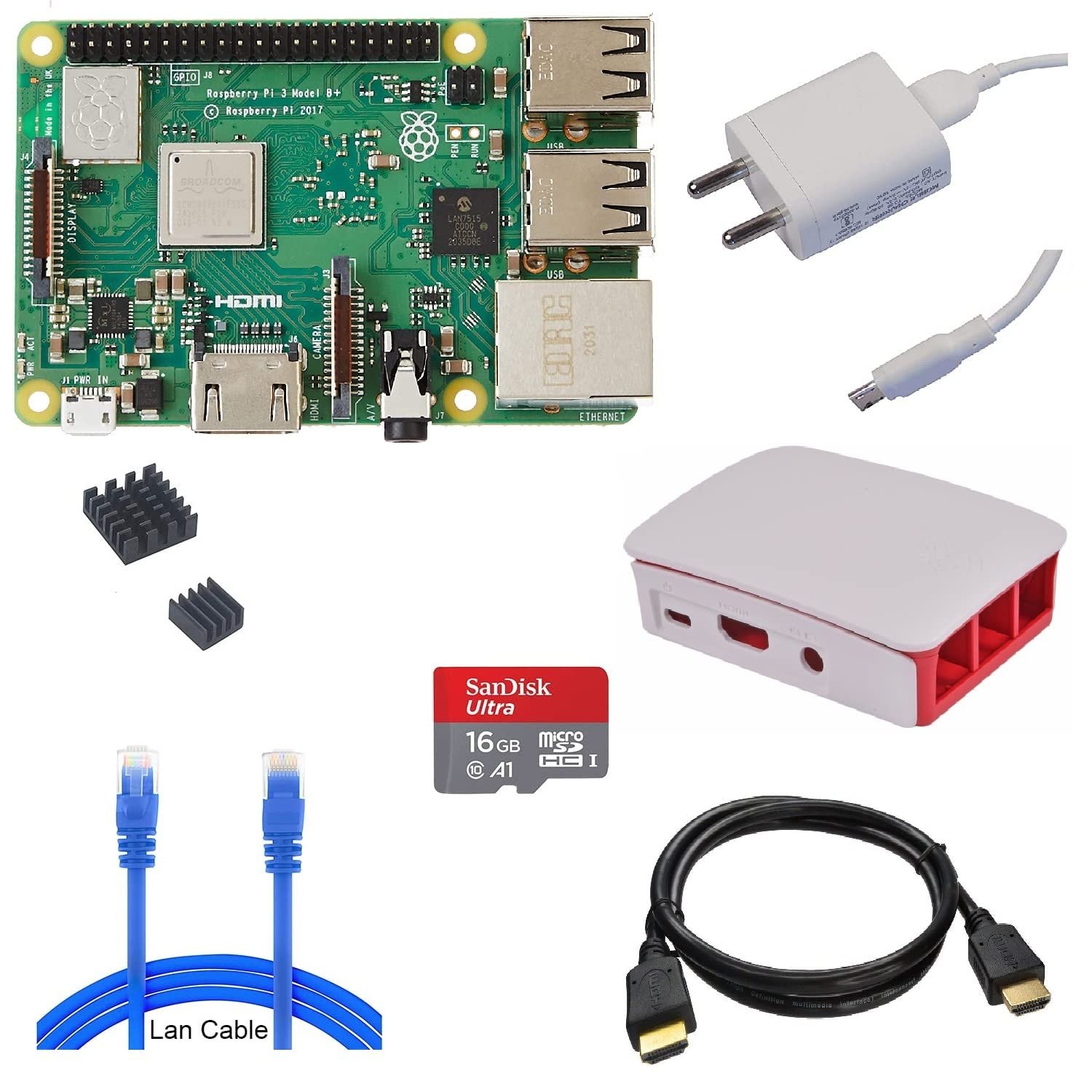 Raspberry Pi 3 Model B+ Kit