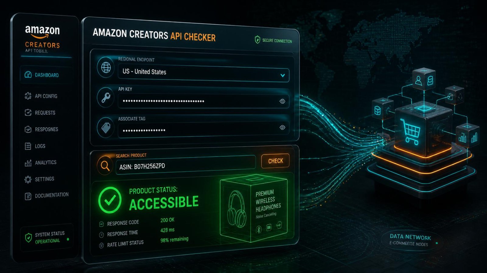 Amazon Creators API Checker