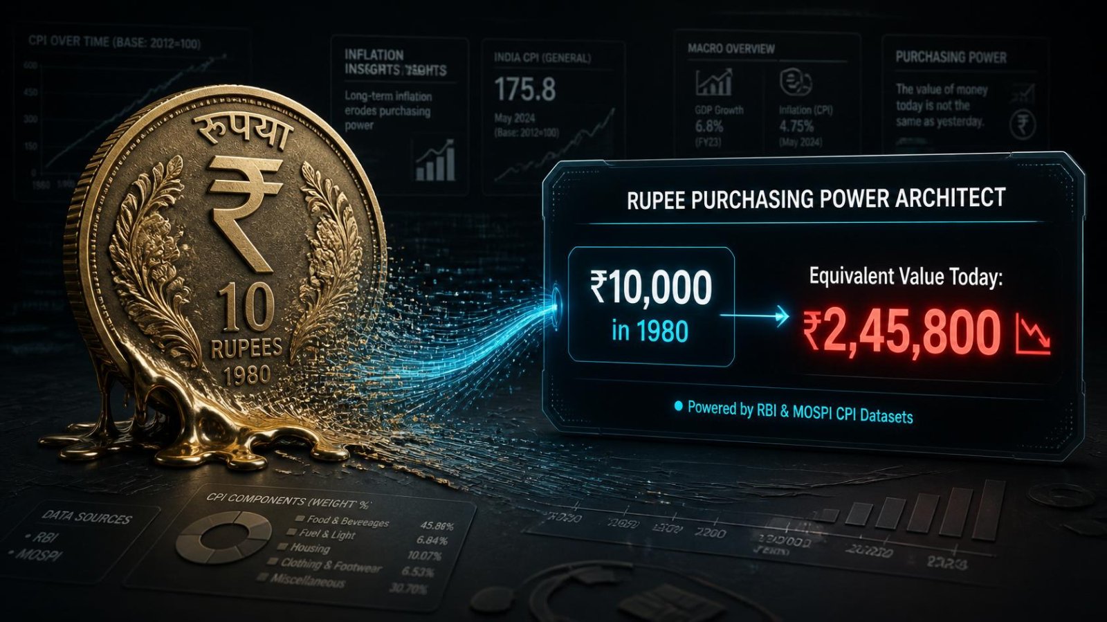 Inflation Calculator India