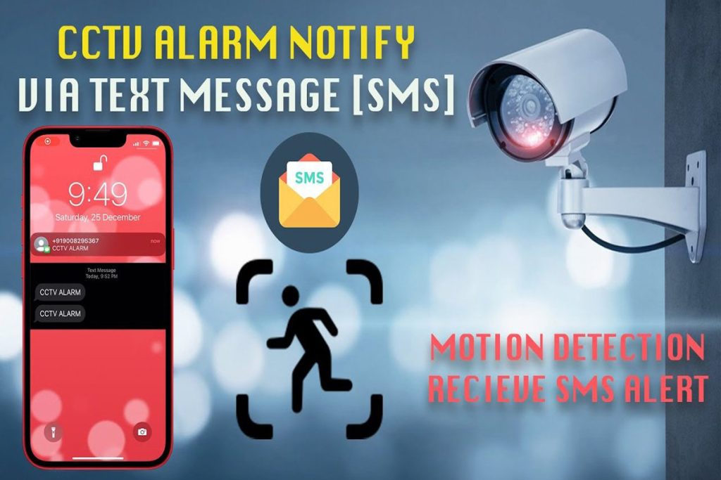 DVR/NVR ALARM NOTIFICATION SEND VIA TEXT MESSAGE [SMS]