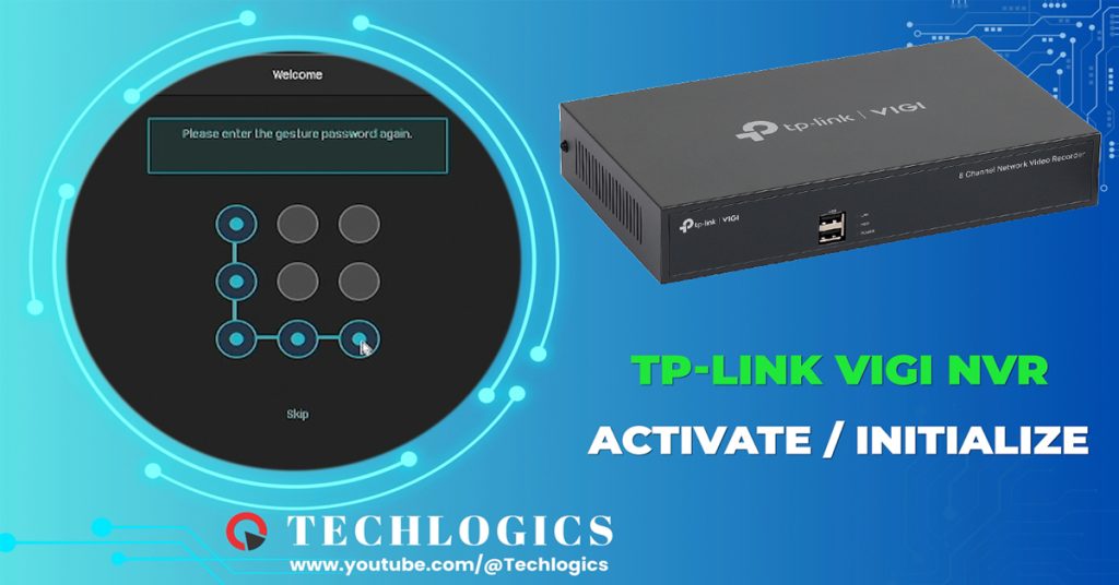 Tp-Link VIGI NVR Device activation