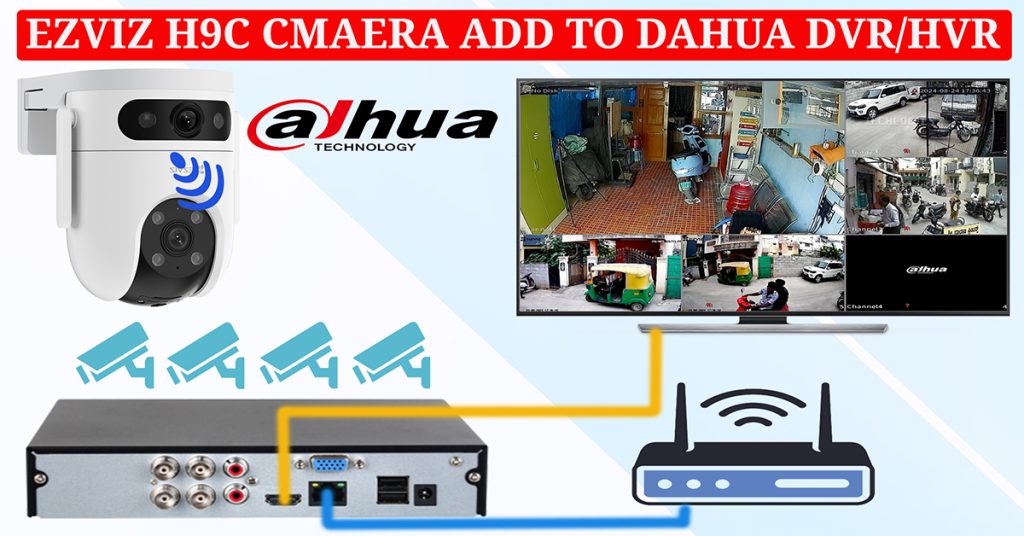 Ezviz H9c Add to Dahua DVR