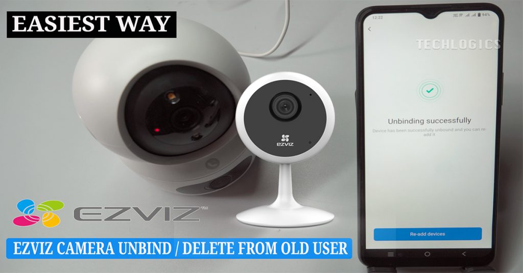 Ezviz wifi camera unbind