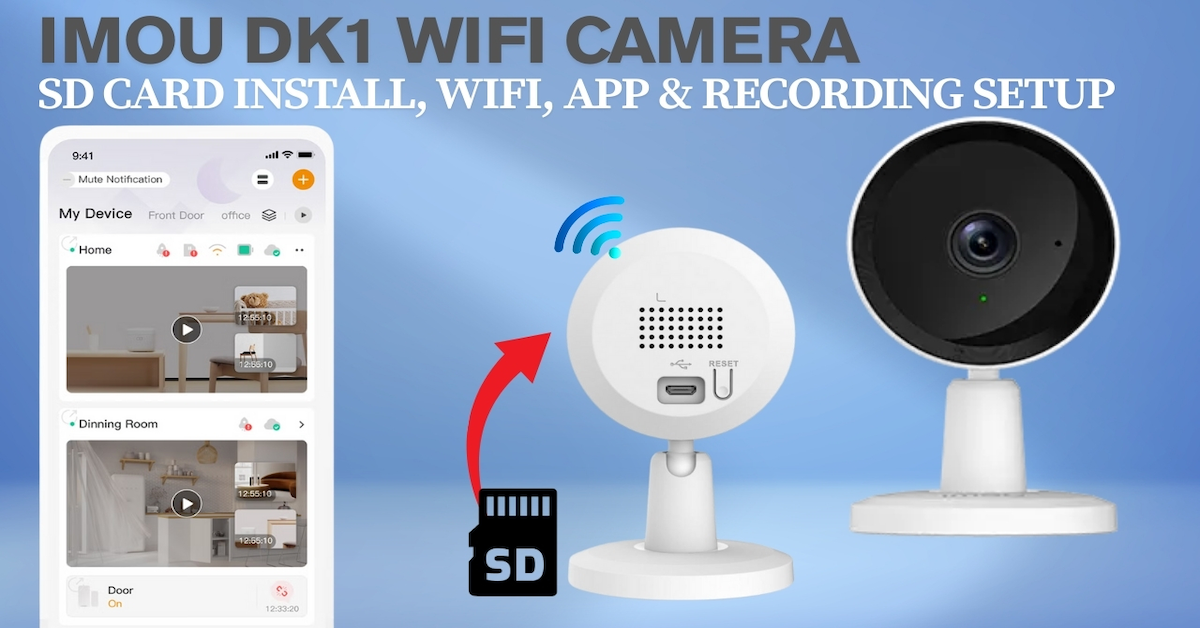 Imou DK1 2MP Indoor Camera setup