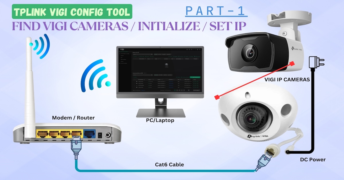 How to Initialize and Set Up Your VIGI IP Camera with VIGI Config Tool: A Step-by-Step Guide