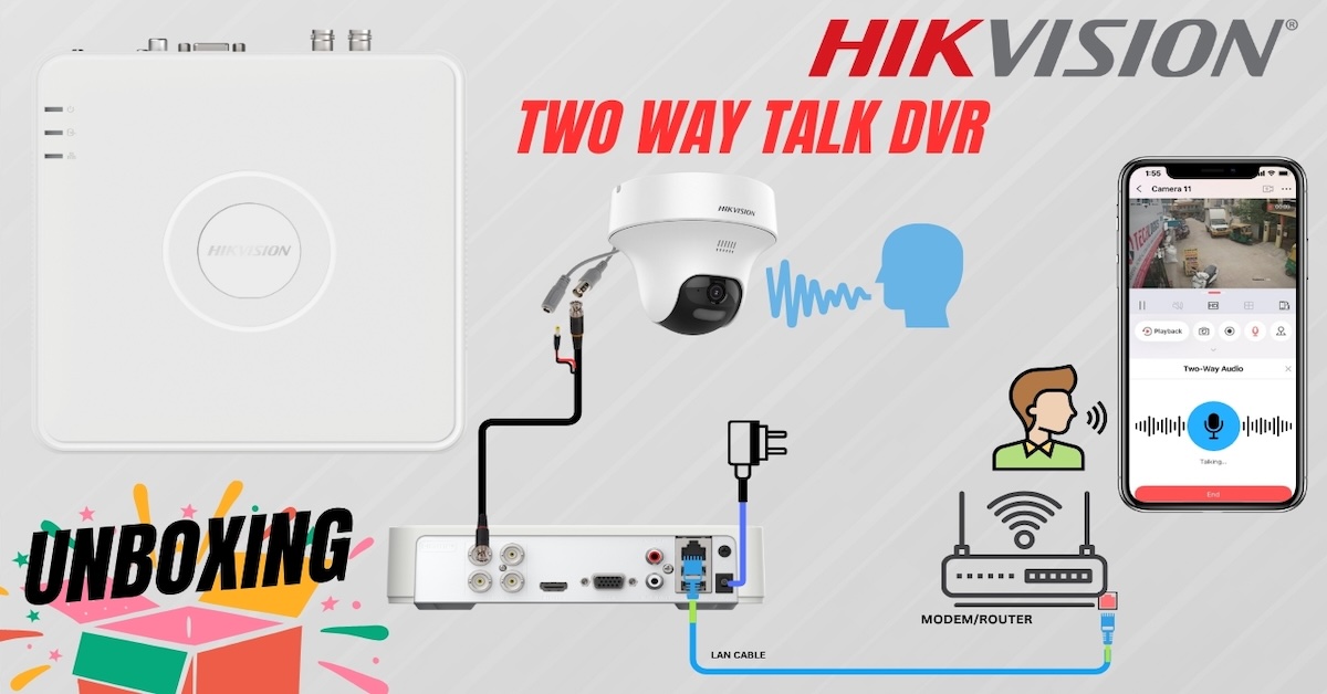 Unboxing and Overview of the Hikvision DS-7104HGHI-M1/T: A Compact 4-Channel DVR for Enhanced Surveillance