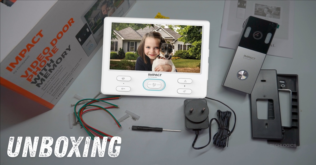 Unboxing the IMPACT BY HONEYWELL I-HVDP-SM01 Analog Video Door Phone: A Game-Changer for Home and Office Security