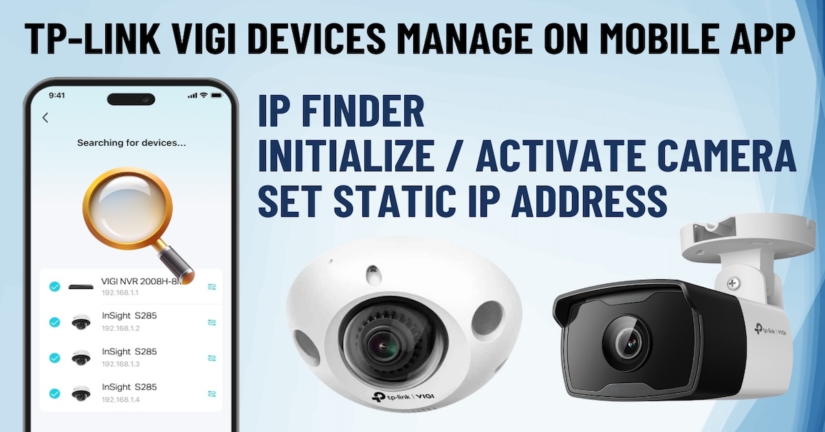 How to Find IP address of TP-Link Vigi IP Camera with Your Phone | Set Static IP (No PC Needed!)