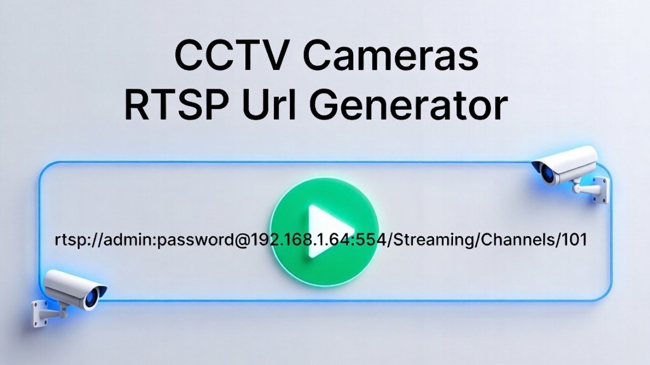 RTSP URL Generator: Get Exact RTSP Stream URL for Hikvision, Dahua & Any IP Camera Instantly